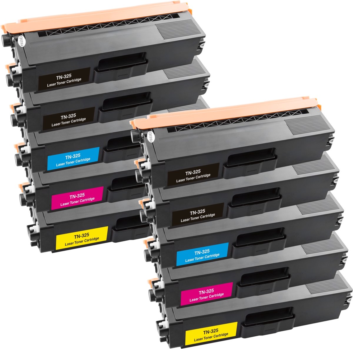 Activejet 10 toner spaarset 4 x TN-325BK,C,M,Y  TN-320BK,C,M,Y