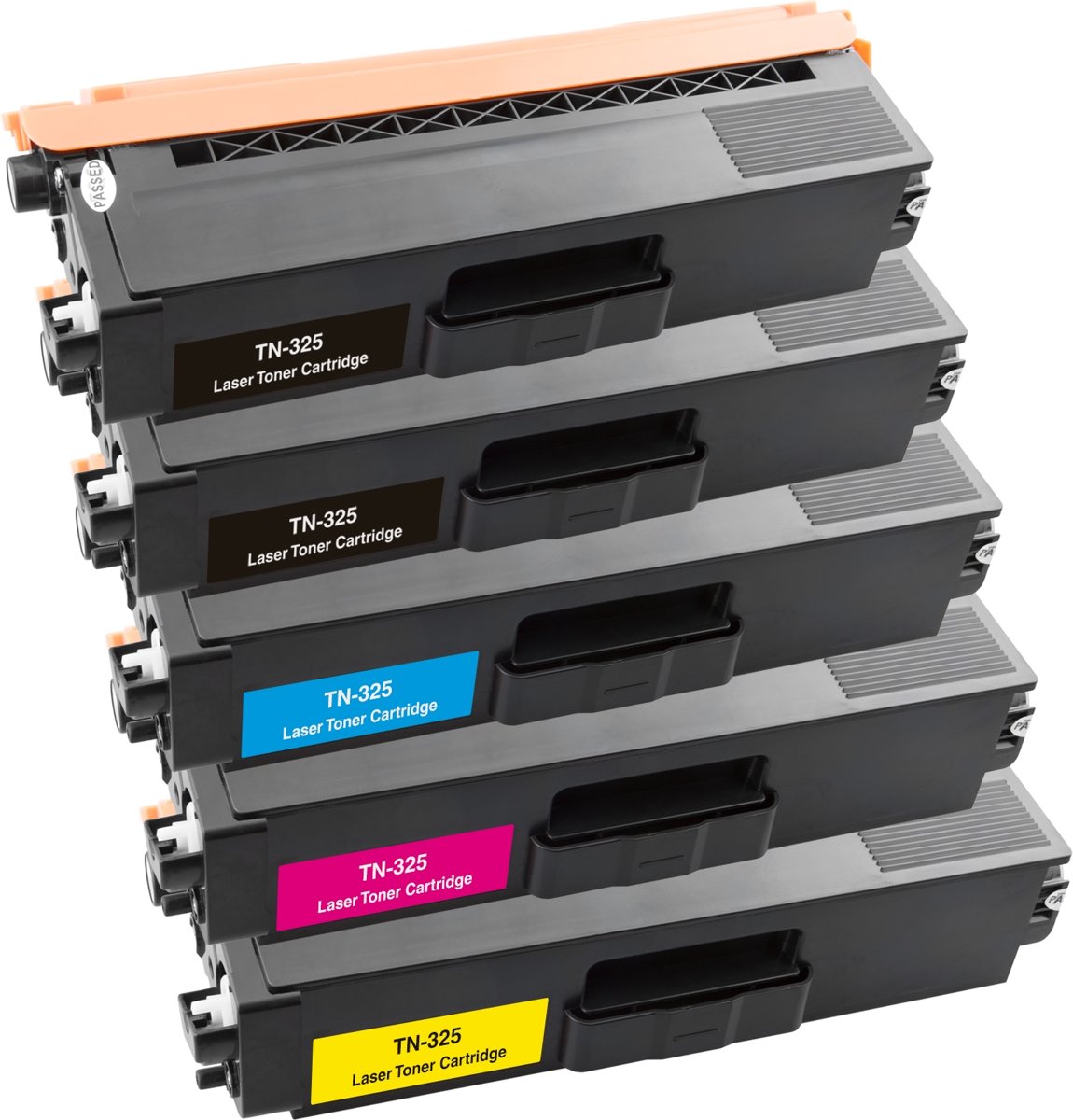 Activejet 5 toner spaarset 2x TN-325BK,C,M,Y  TN-320BK,C,M,Y