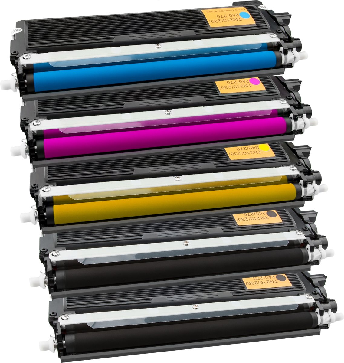 Activejet Compatible Promo pakket 5 toner Brother  TN-230 (C,M,Y,2 x B