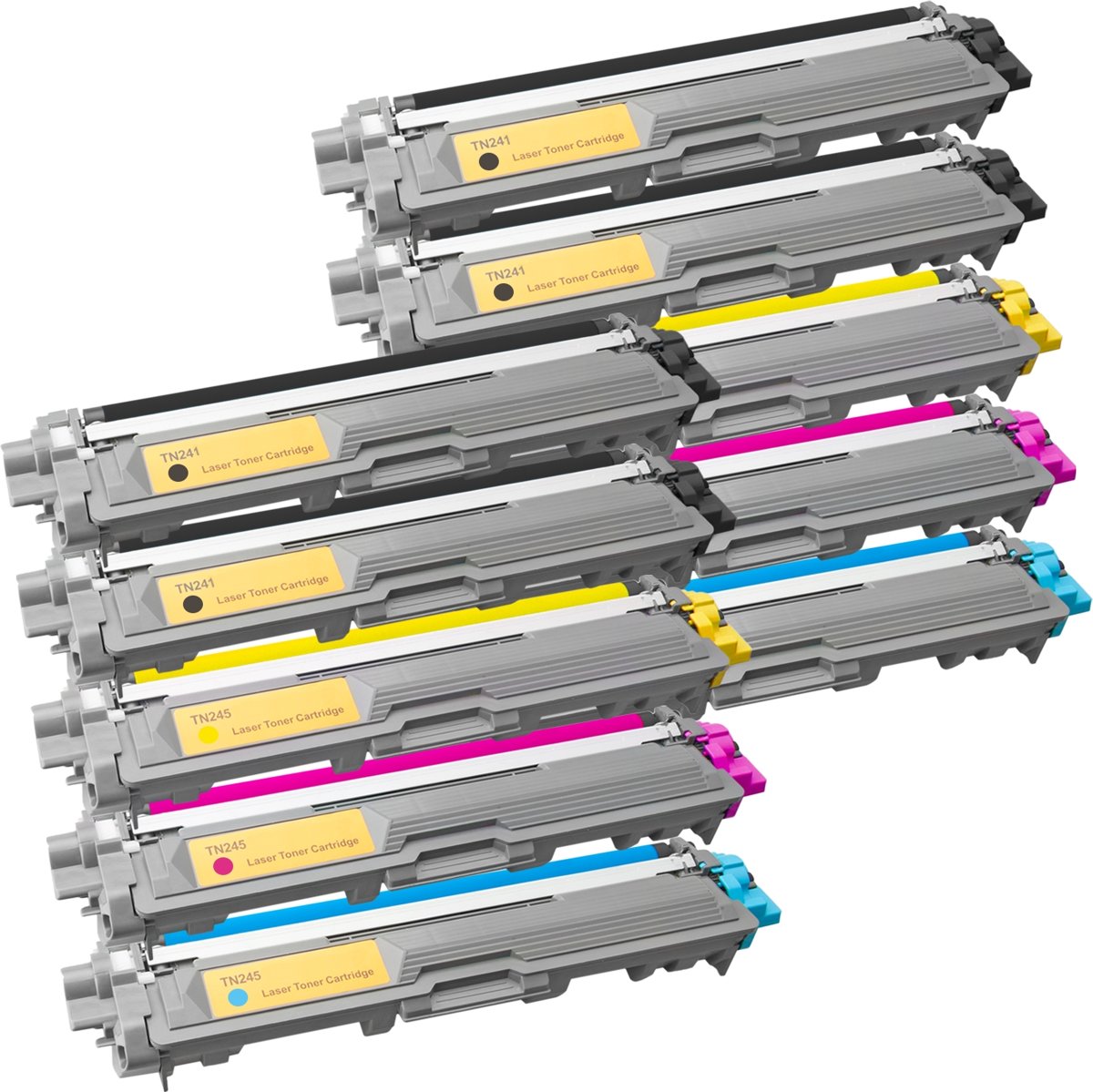 Activejet Promo pakket 10 toner TN241/TN245 2 x ( 2 x BK,C,M,Y)