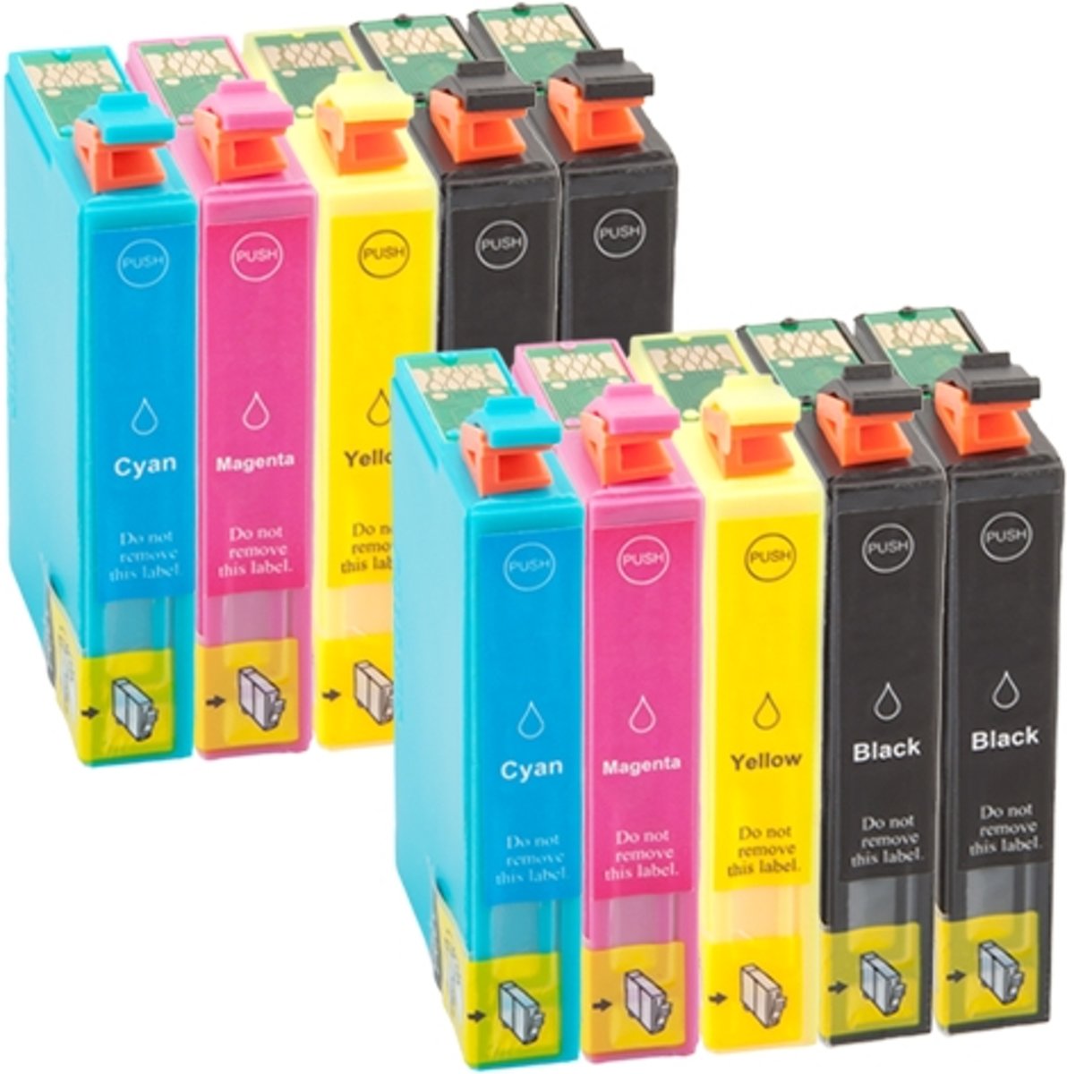 Activejet Promo pakket 10 x 18xl comp inktcartridge 2x(2xBK,C,M,Y)