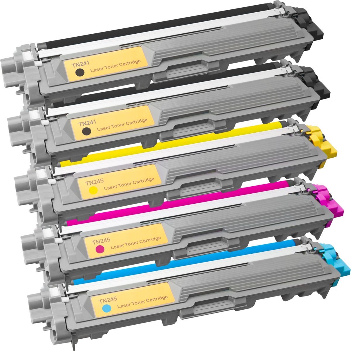 Activejet Promo pakket 5 toner TN241/TN245 (2 x BK,C,M,Y)