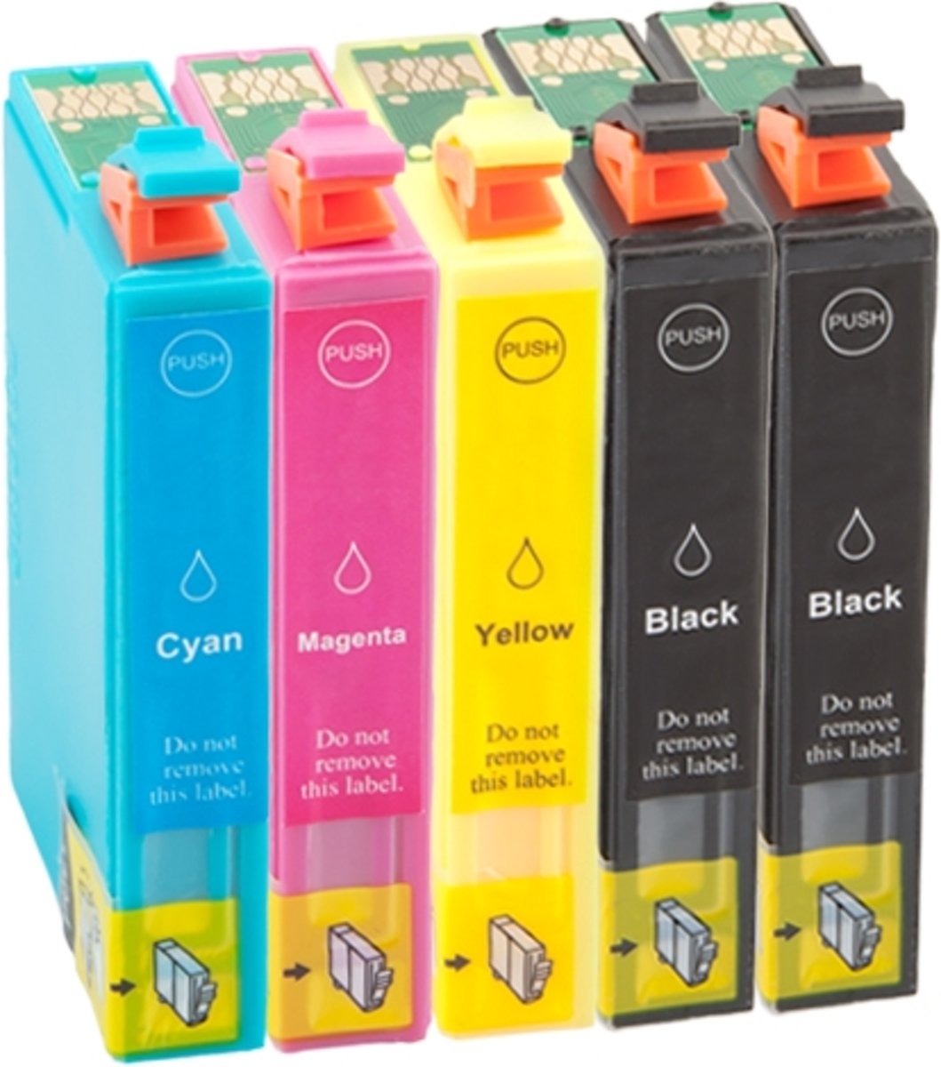 Activejet Promo pakket 5 x 18xl comp inktcartridge 2xBK,C,M,Y