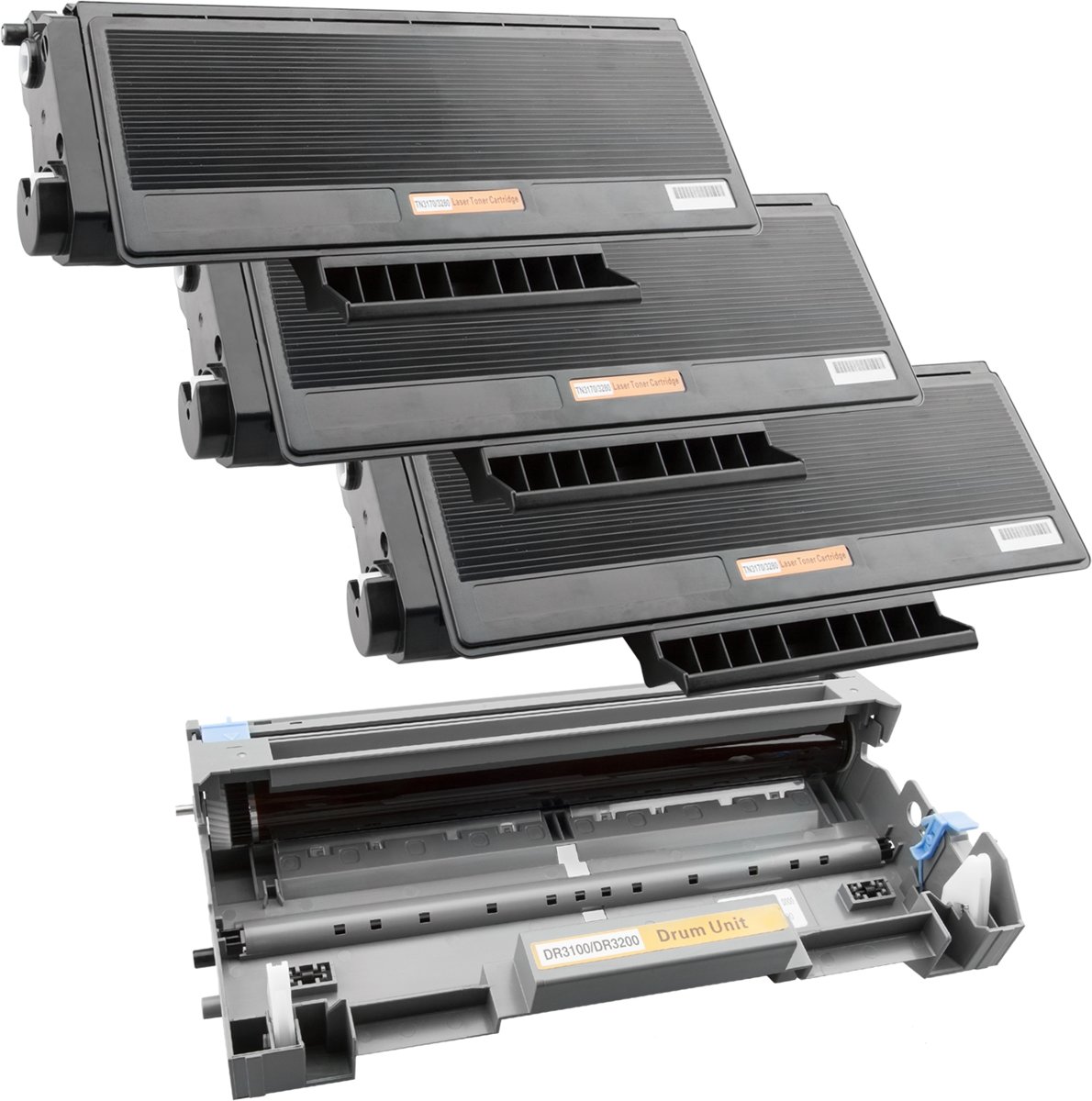 Activejet Spaarset 3 x TN-3280/3130/3170 toner + 1 Drum DR-3200