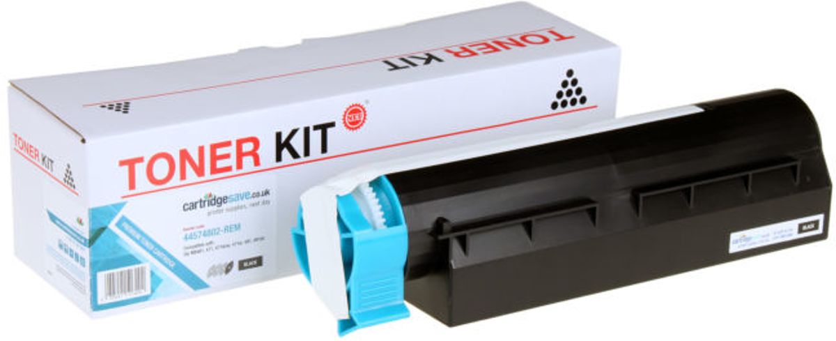 Activejet Tonercartridge / Alternatief voor OKI 44574702 B411 - B431 toner zwart