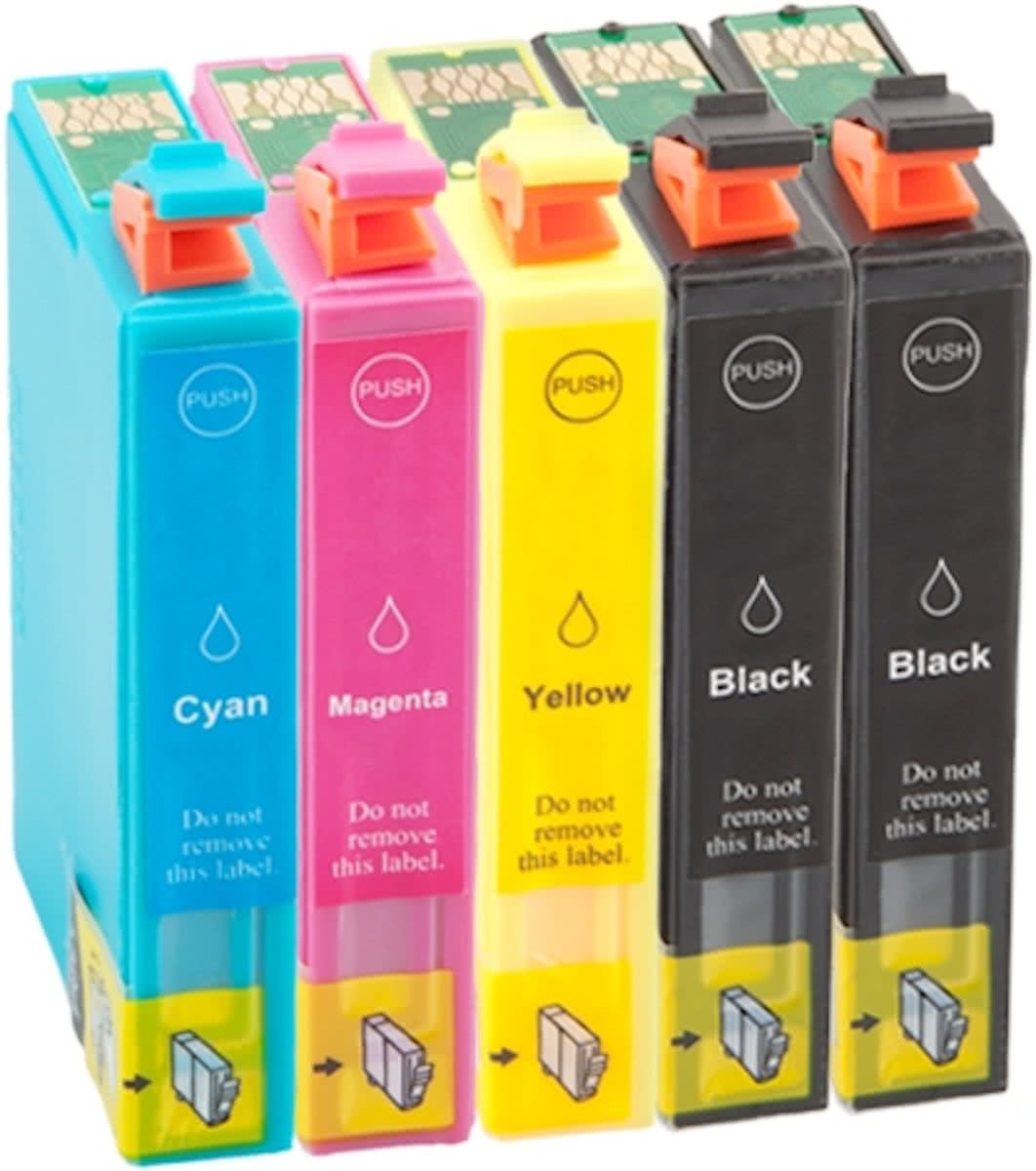 Promo pakket 5 x 18xl comp inktcartridge 2xBK,C,M,Y