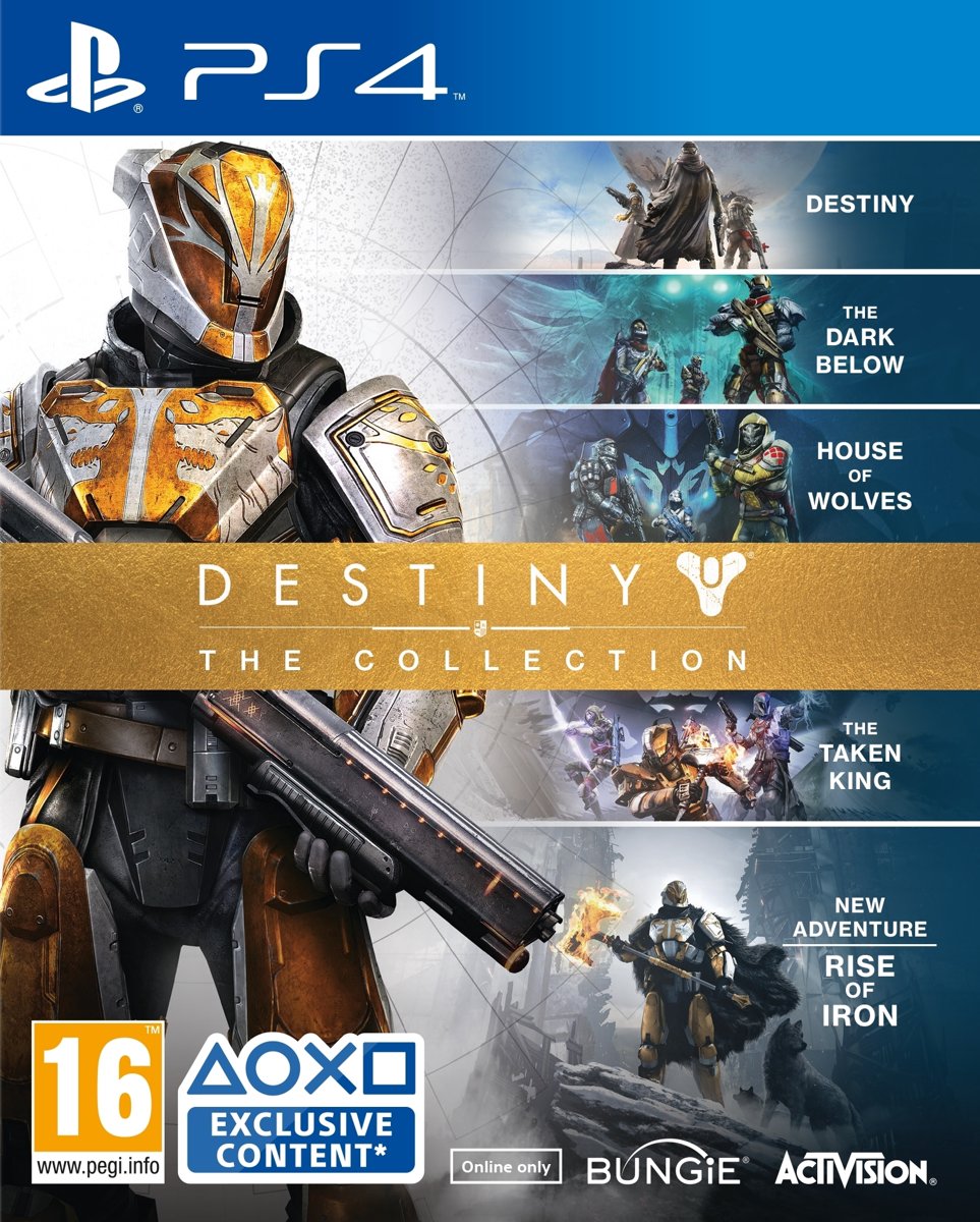 Activision Destiny: The Collection, PlayStation 4 Verzamel Frans video-game