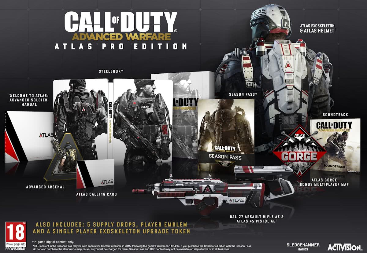 Call Of Duty: Advanced Warfare - Atlas Pro Edition (PS4)