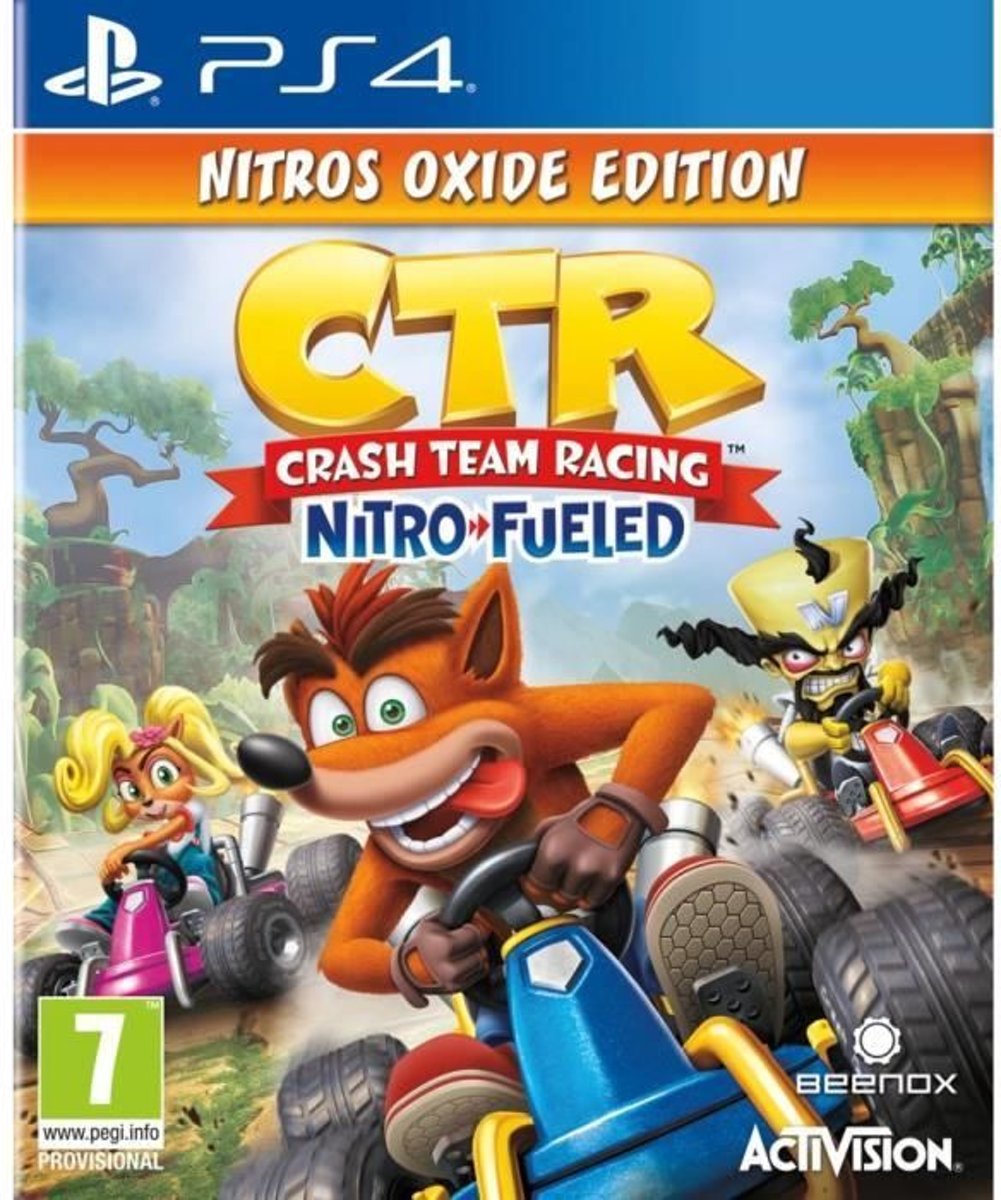 Crash Team Racing Nitro Fueled - Nitros Oxide Edition PS4-game