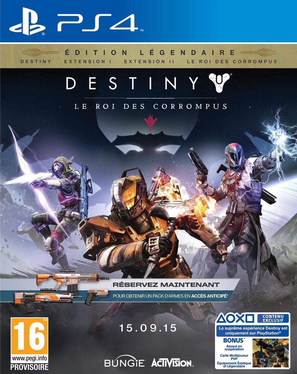 Destiny, The Taken King (Legendary Edition) (French)  PS4