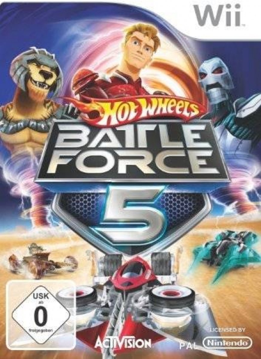 Hot Wheels Battle Force 5 /Wii