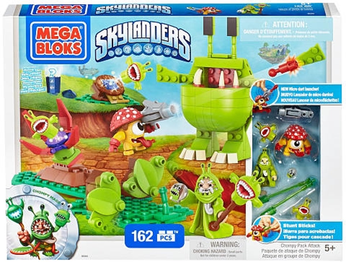 Mega Blocks Skylanders Chompy Pack Attack