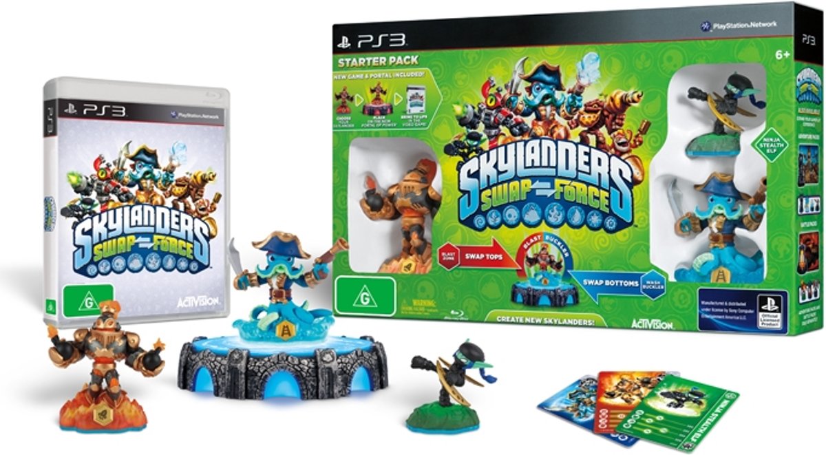 Ps3 Skylanders Swap Force Starter Pack