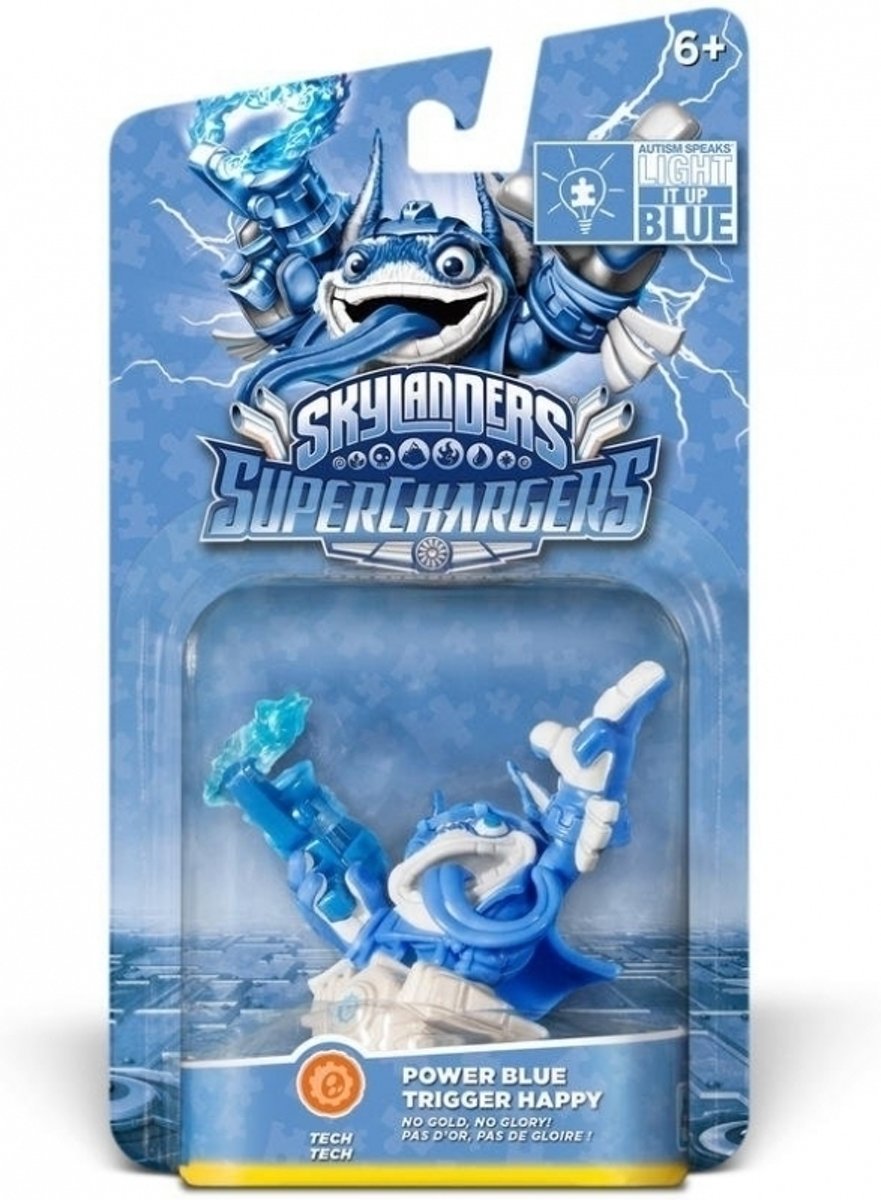 Skylanders Superchargers: Denim Driver Trigger Happy Blu