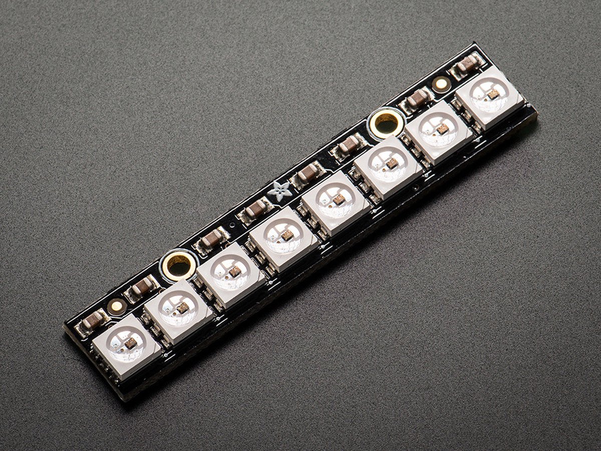 NeoPixel Stick 8 x WS2812 5050 RGB LED van Adafruit 1426