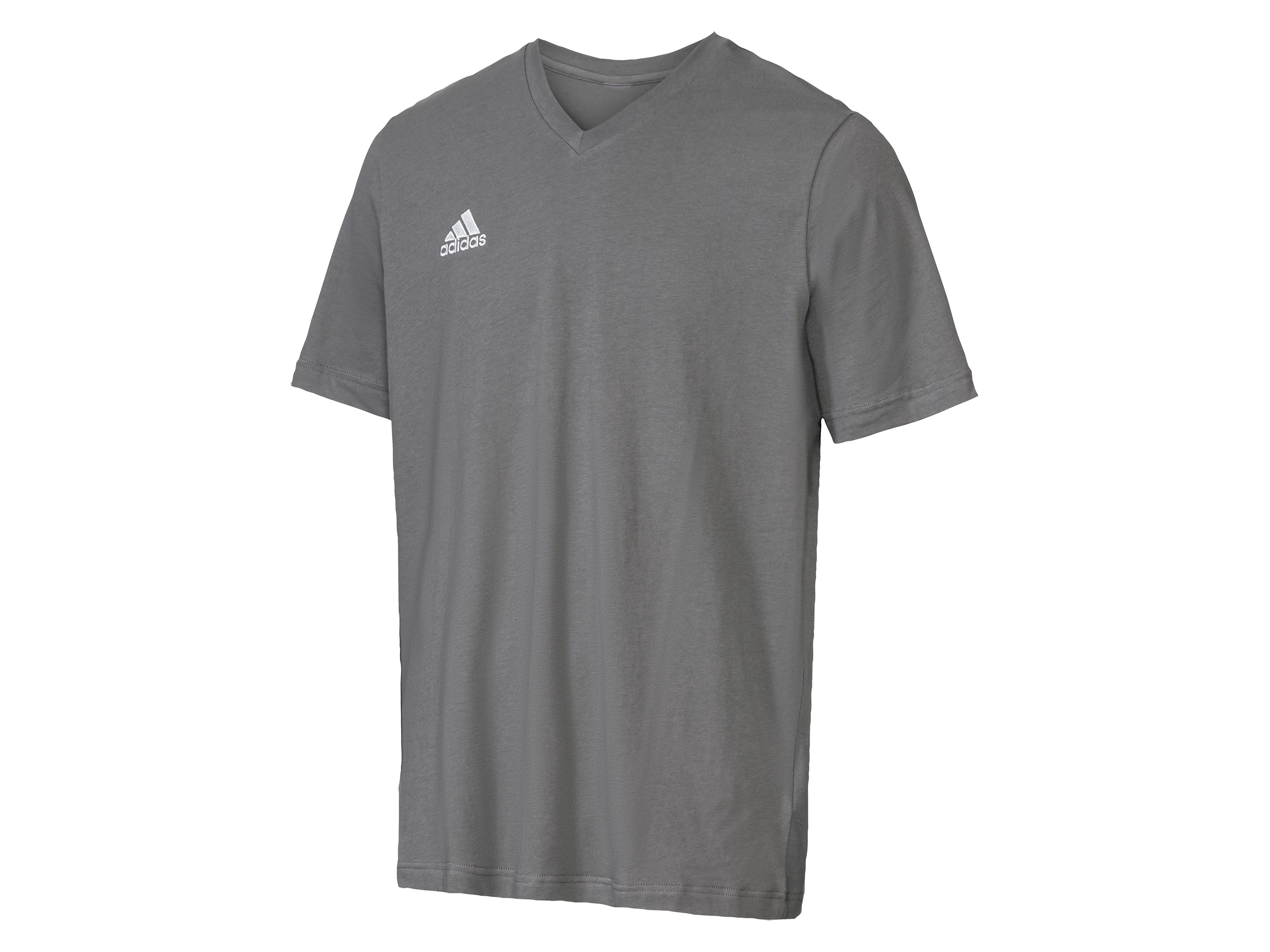 adidas Heren T-shirt (L, Grijs)