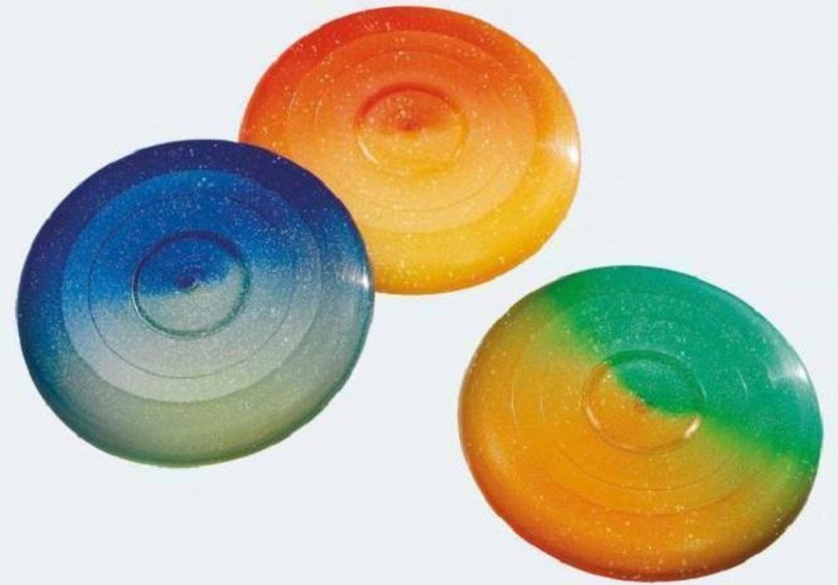 Adriatic frisbee glitter 2-kleurig Ø 27cm