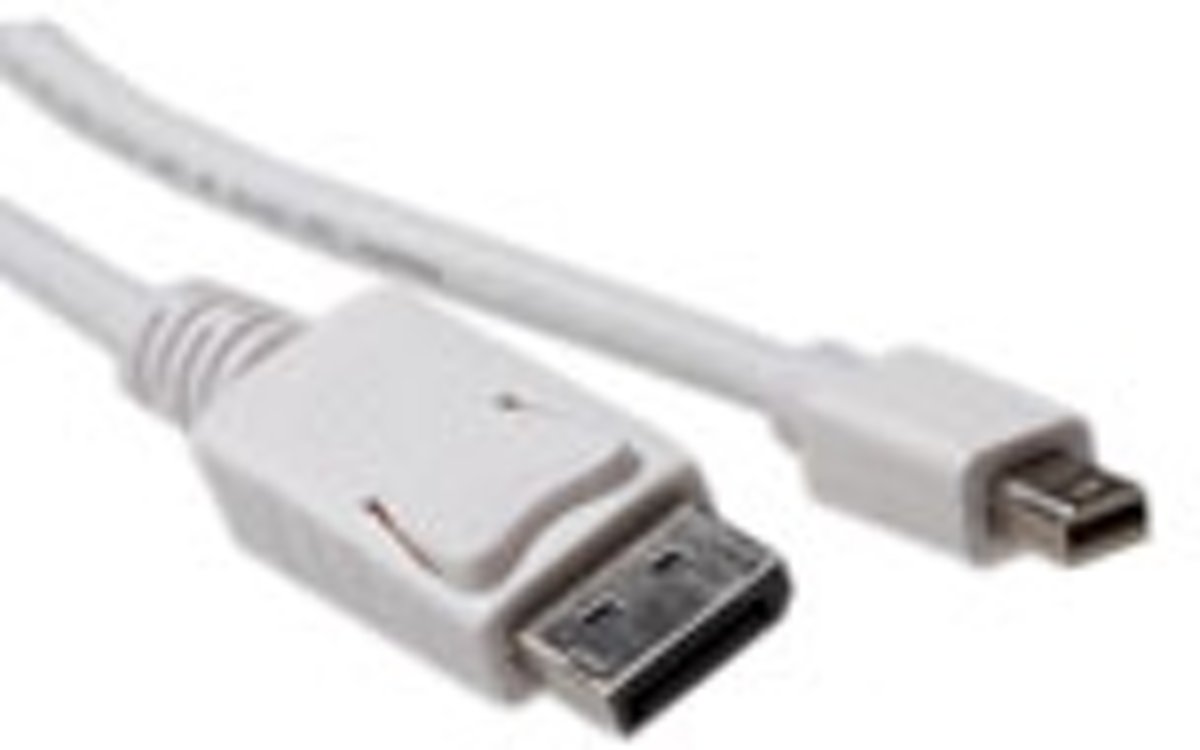 ACT AK3965 2m Mini DisplayPort DisplayPort Wit DisplayPort kabel