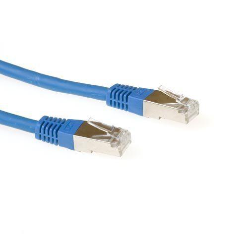 ACT CAT6 S/FTP netwerkkabel  5 meter - Blauw