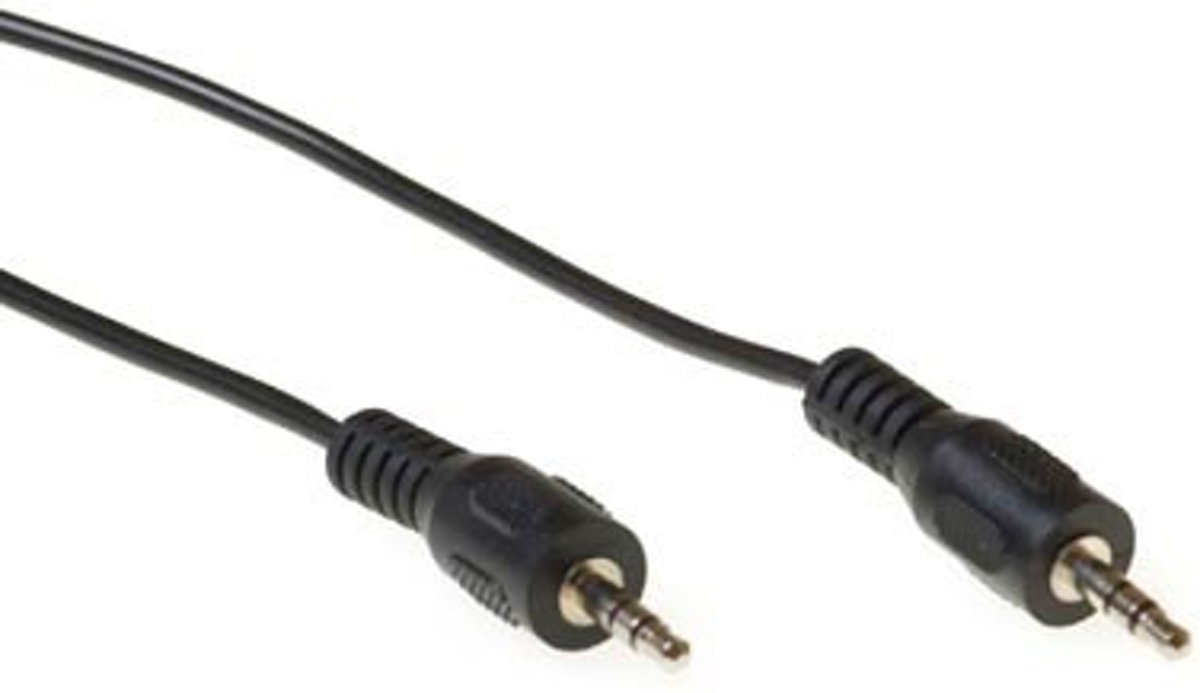   3.5 mm stereo jack aansluitkabel male - male