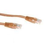 Advanced Cable Technology CAT5E UTP patchcable brownCAT5E UTP patchcable brown