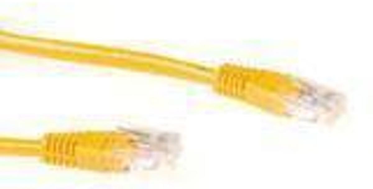 Advanced Cable Technology CAT6A UTP patchkabel geel