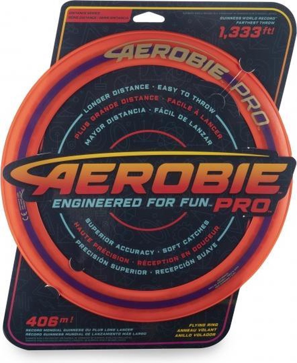 Aerobie - Pro Ring - frisbee - oranje