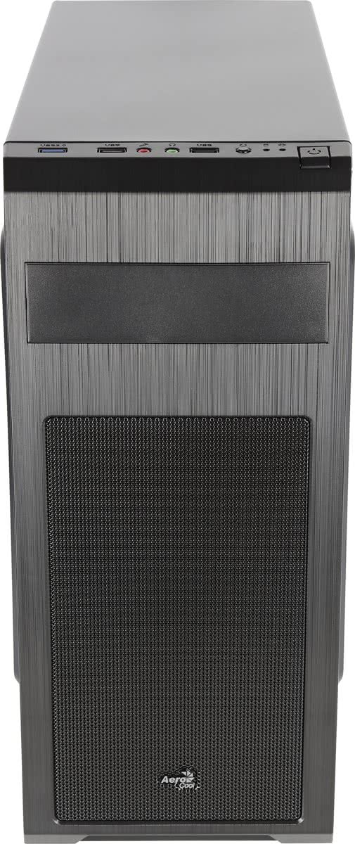 Aerocool SI5101 Midi-Toren Zwart computerbehuizing