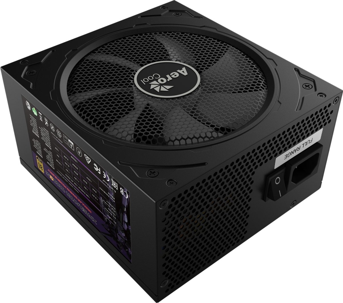 Aerocool XPredator power supply unit 1000 W Zwart