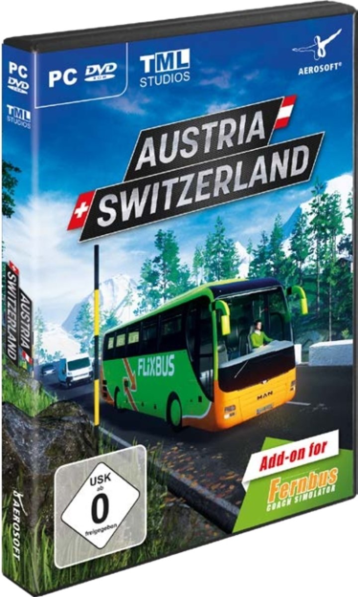 Fernbus Simulator: Austria / Switzerland - Add-On - PC