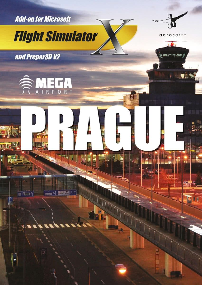 Mega Airport Prague (FS X + Prepar3D Add-On) - Windows