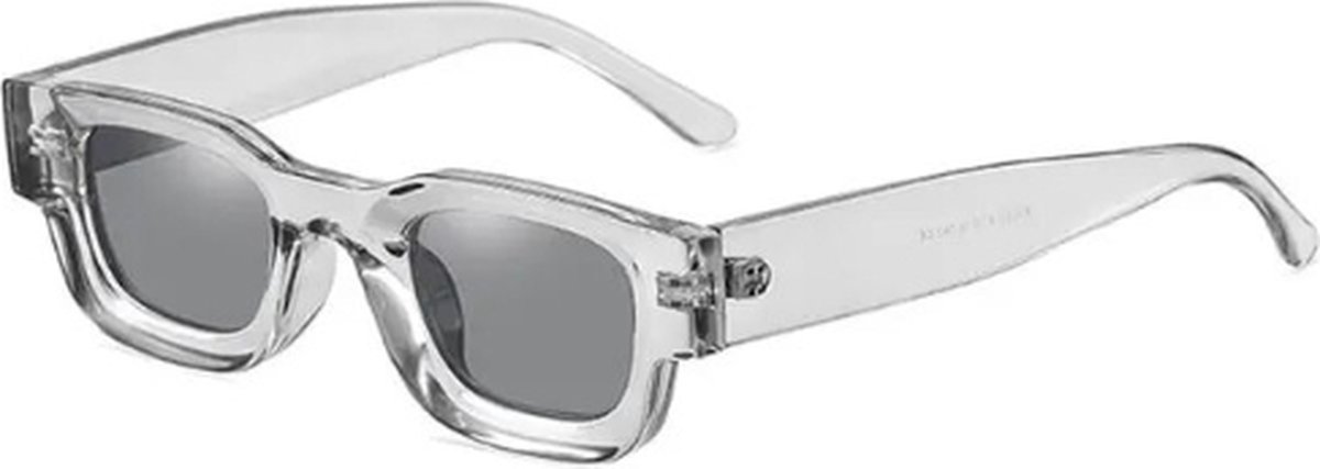 Zonnebril - Retro - Luxe - Vintage - Old money - Zomers - Rave bril - Festival bril - Unisex - Transparant - Carnaval bril