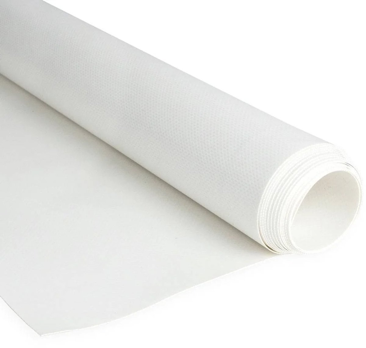 Afdekzeilwinkel - Pvc zeildoek - 650gr Signaal wit 9003 Glans - per meter of rol