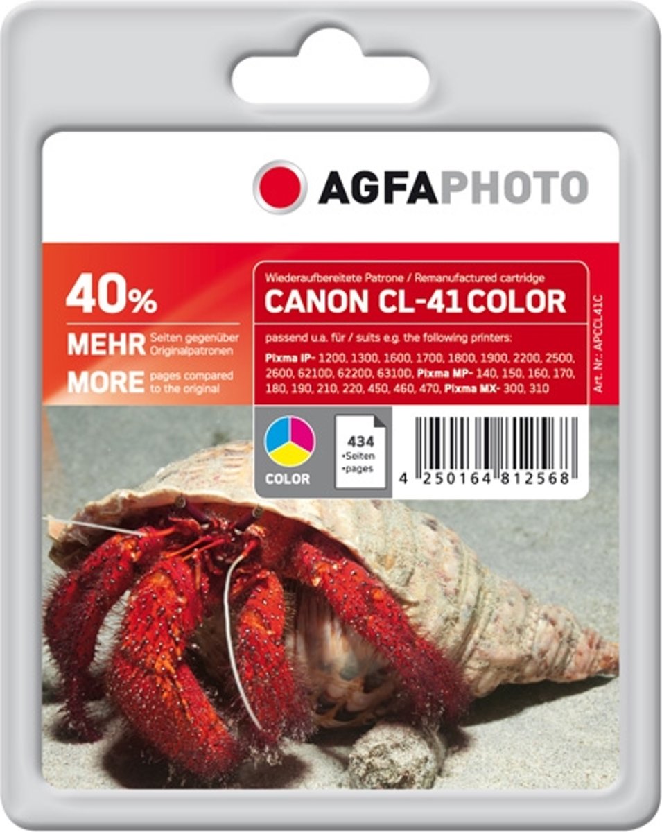 AgfaPhoto APCCL41C inktcartridge