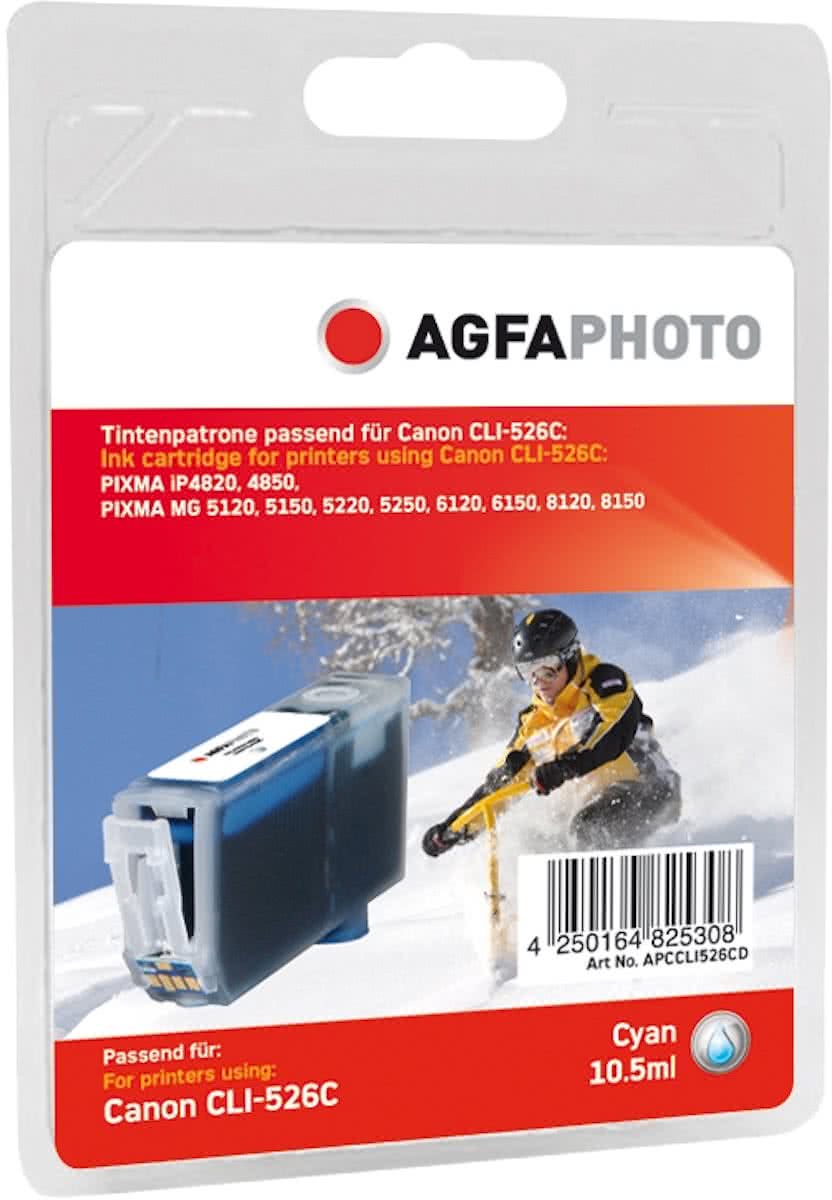 AgfaPhoto APCCLI526CD Cyaan inktcartridge