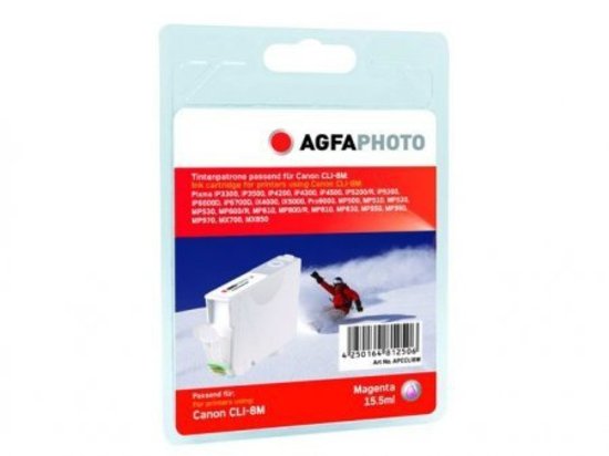 AgfaPhoto APCCLI8MD Magenta inktcartridge