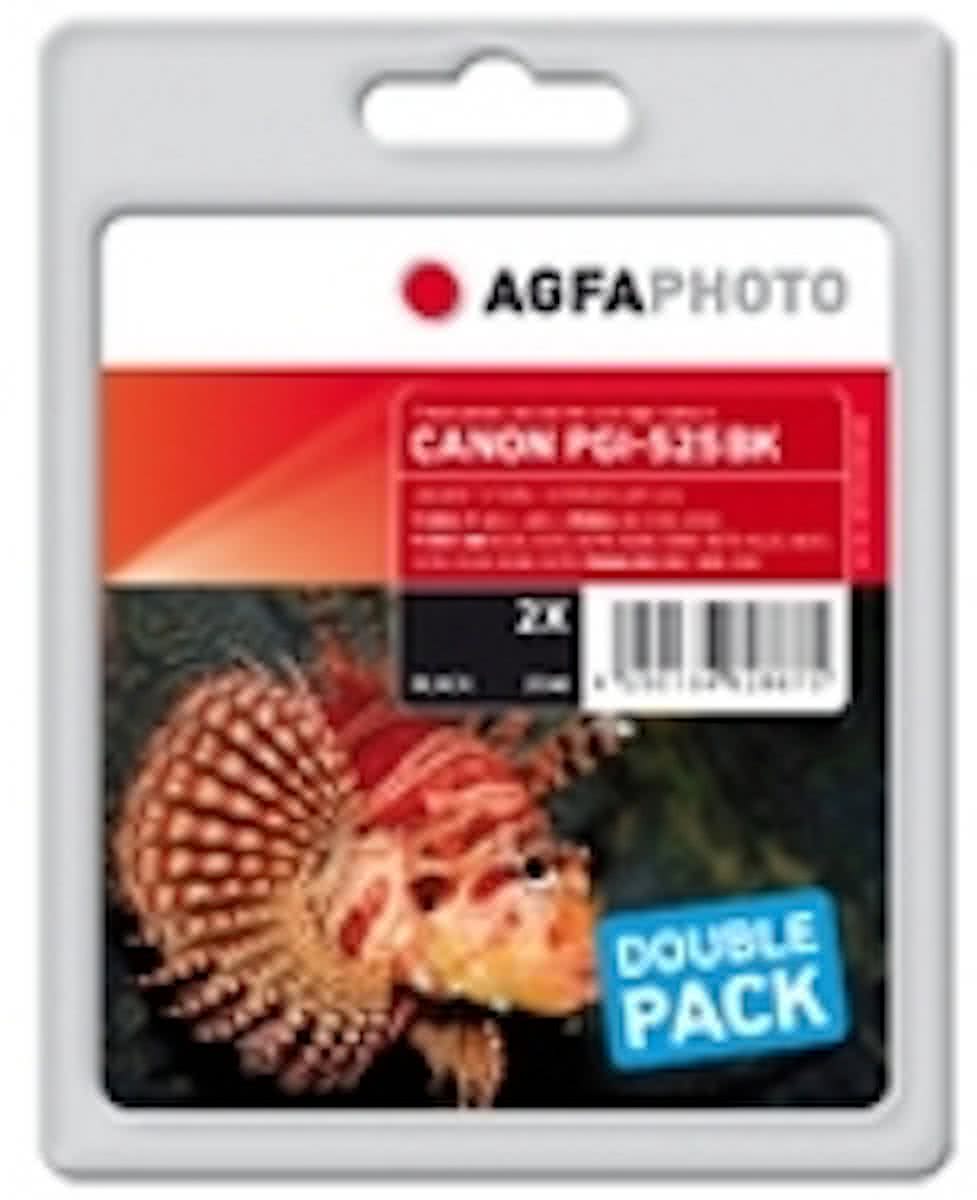 AgfaPhoto APCPGI525BDUOD Zwart Pigment inktcartridge