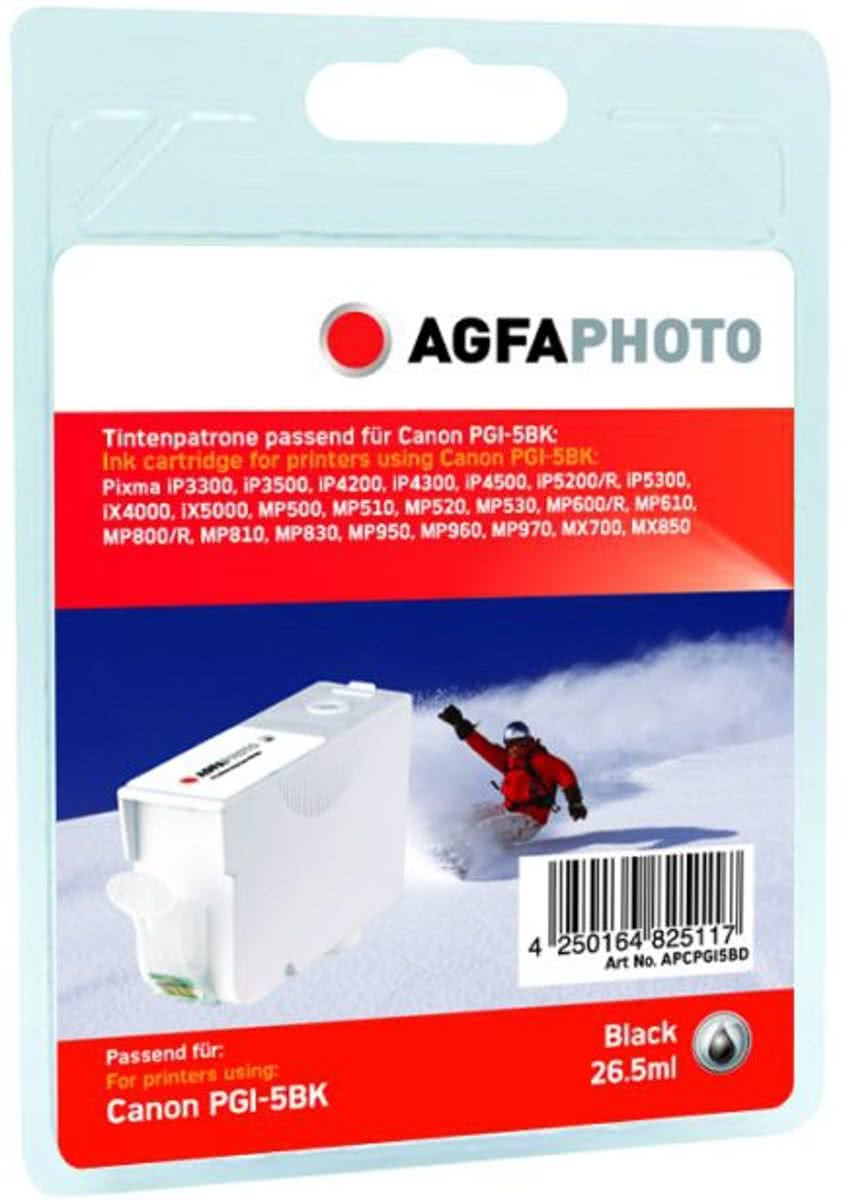 AgfaPhoto APCPGI5BD Zwart inktcartridge