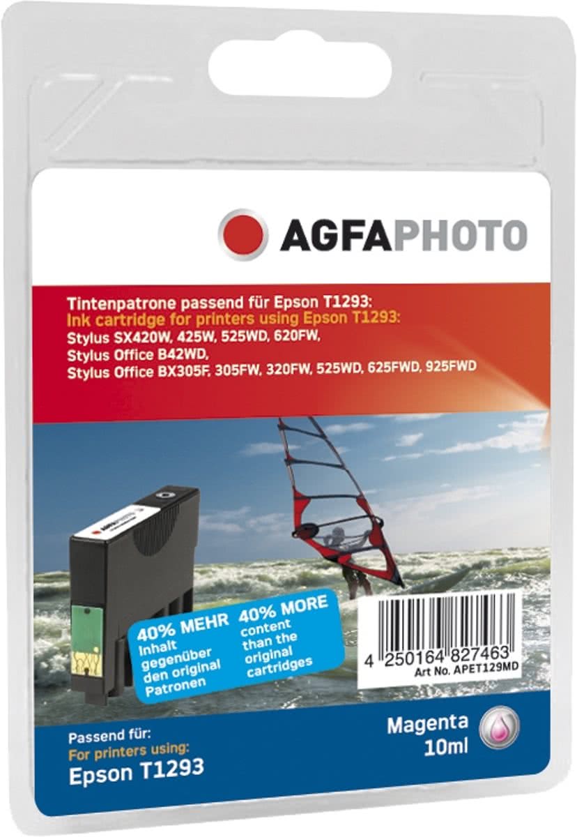 AgfaPhoto APET129MD Magenta inktcartridge