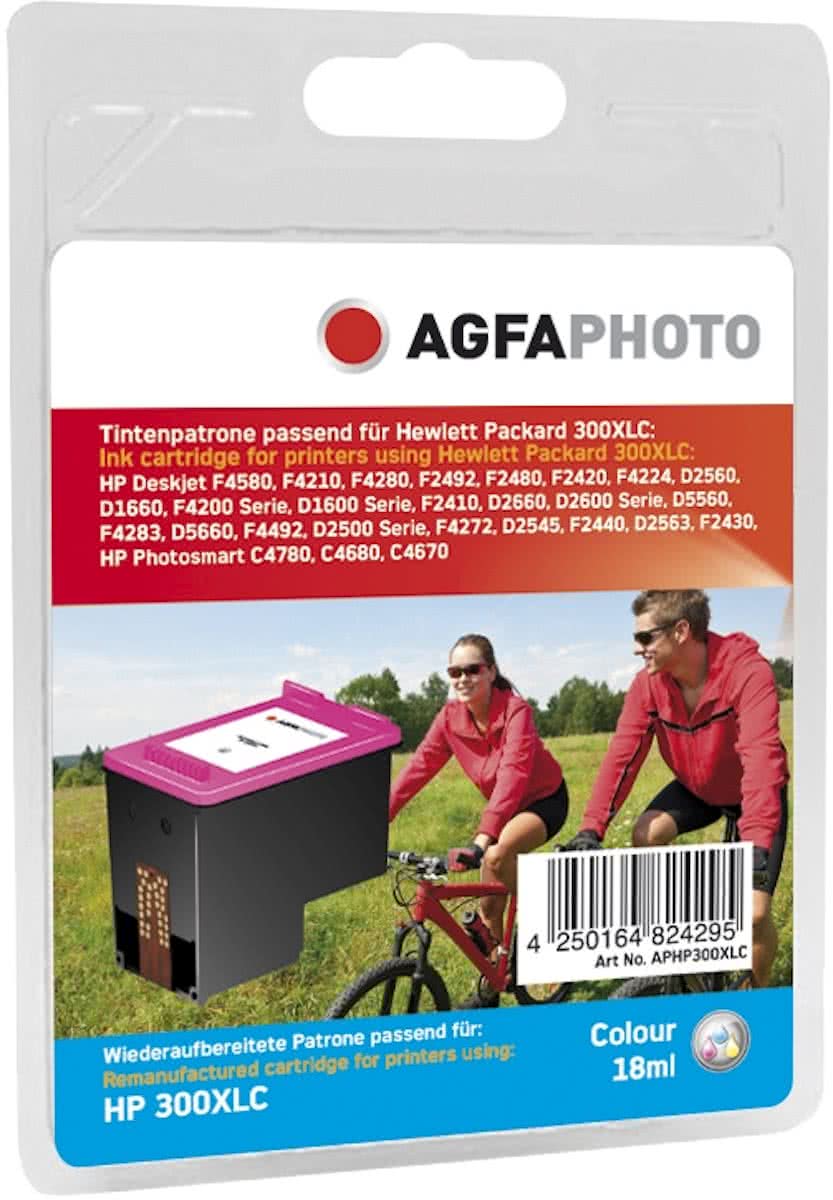 AgfaPhoto APHP300XLC Cyaan, Magenta, Geel inktcartridge