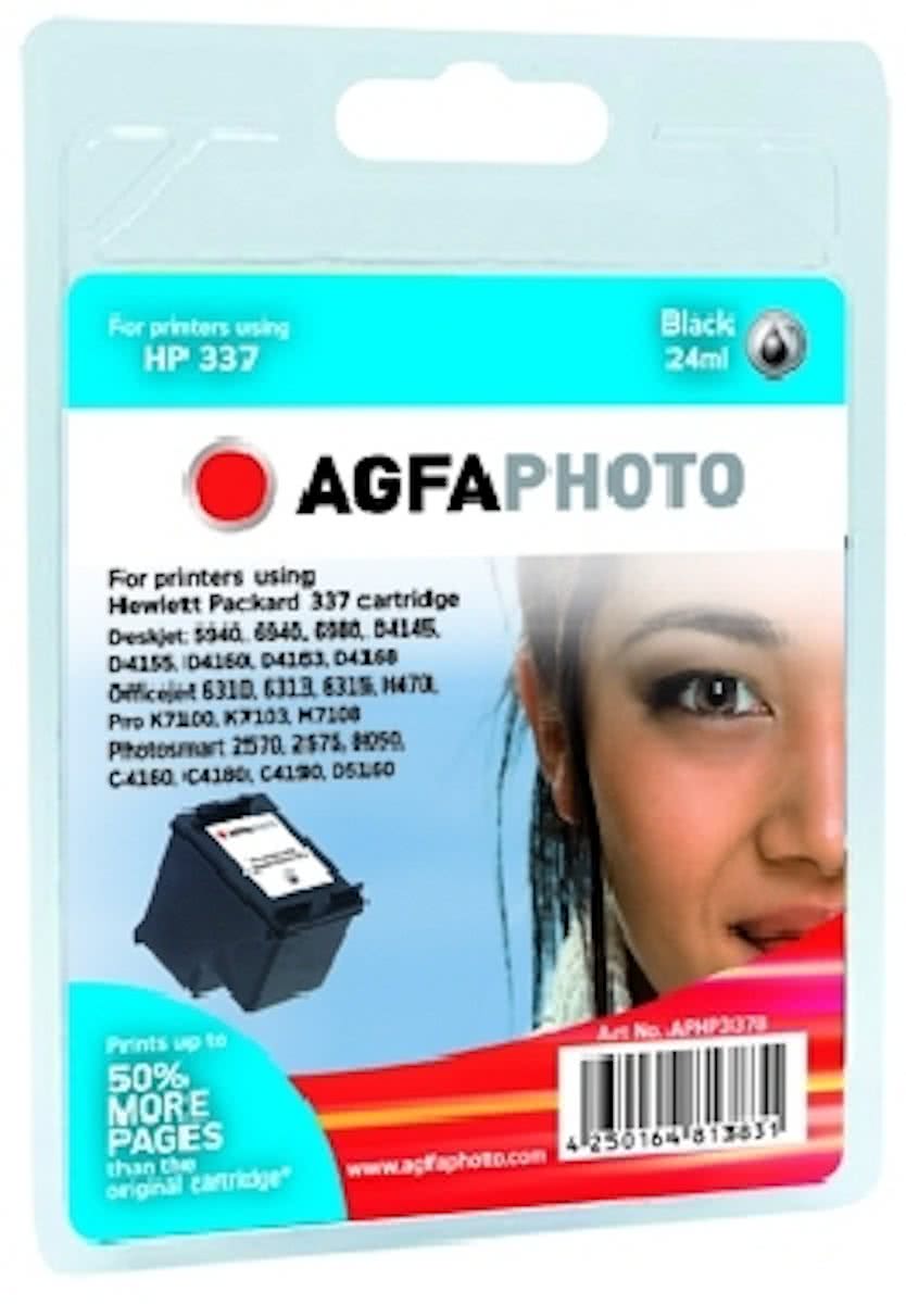 AgfaPhoto APHP337B Zwart inktcartridge