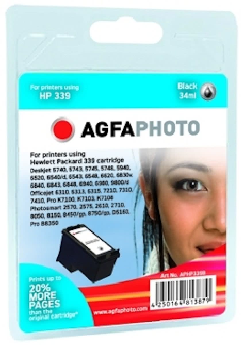 AgfaPhoto APHP339B Zwart inktcartridge