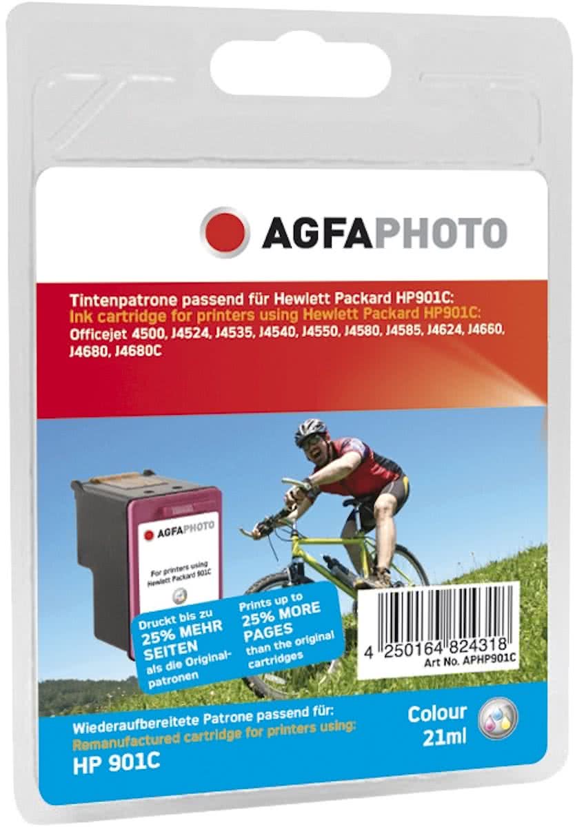 AgfaPhoto APHP901C Cyaan, Magenta, Geel inktcartridge