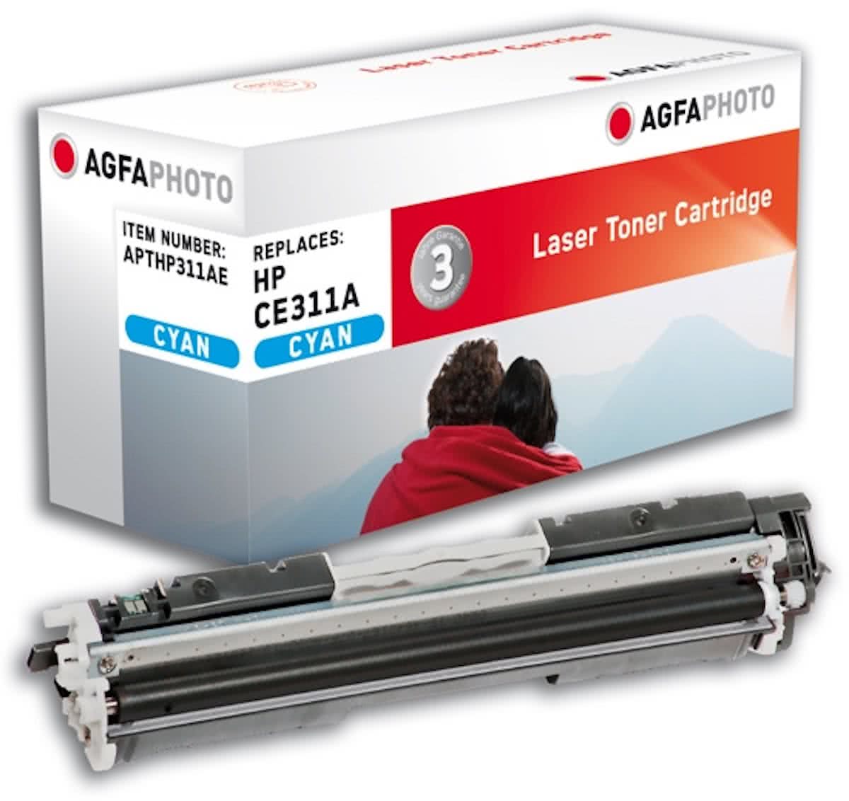 AgfaPhoto APTHP311AE 1000paginas Cyaan toners & lasercartridge