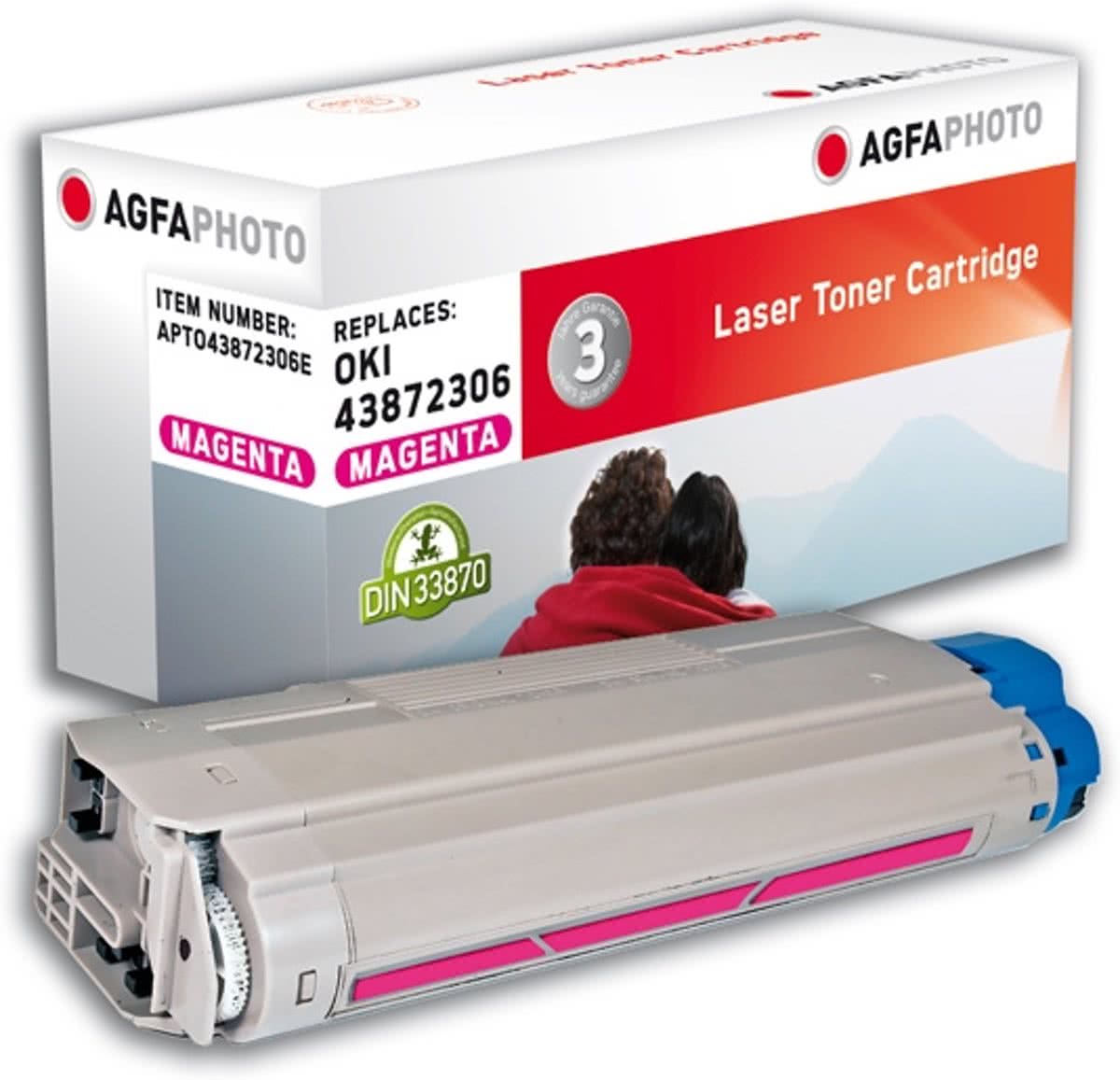 AgfaPhoto APTO43872306E 2000paginas Magenta toners & lasercartridge