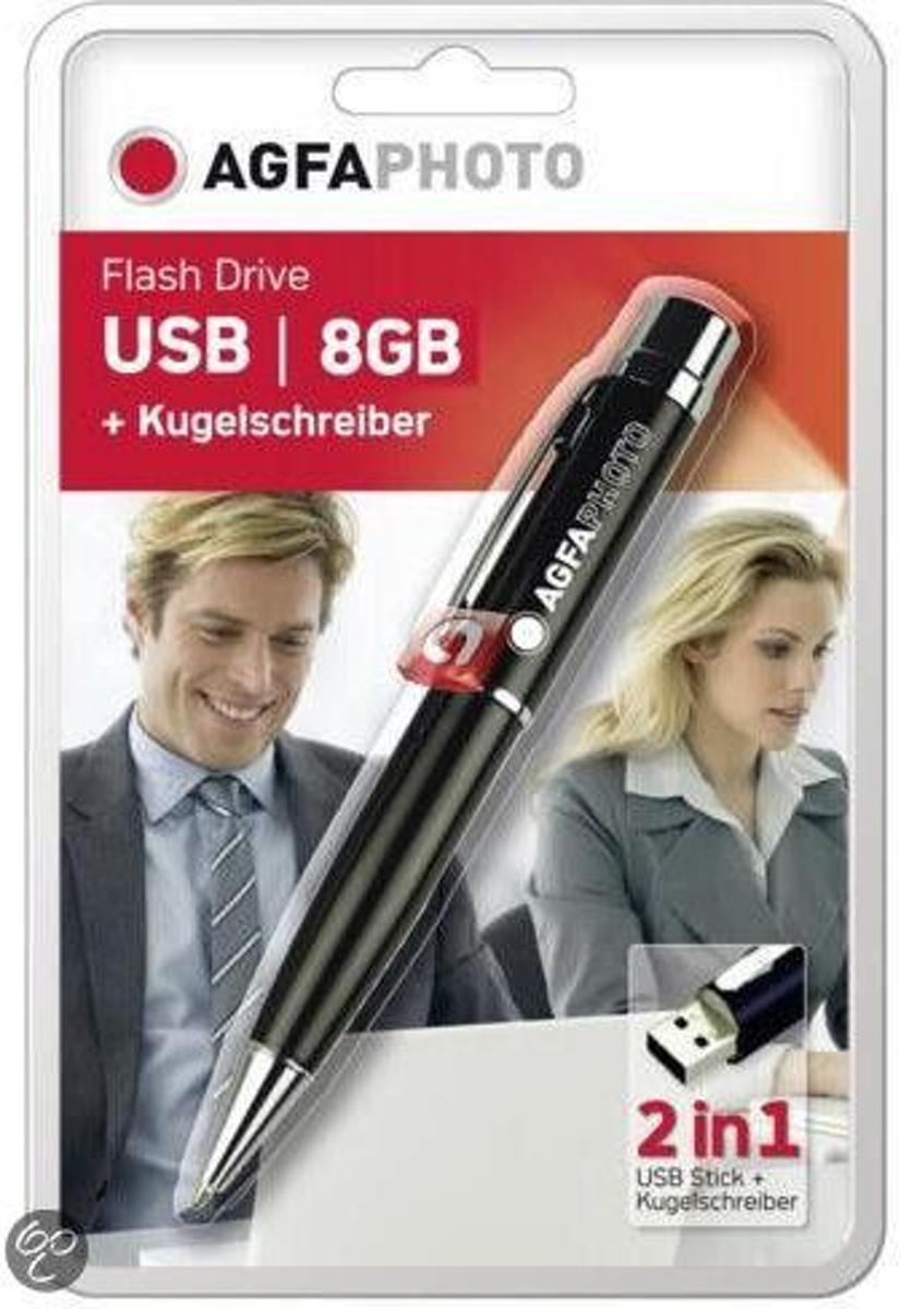 AgfaPhoto Pen USB 2.0        8GB Balpen