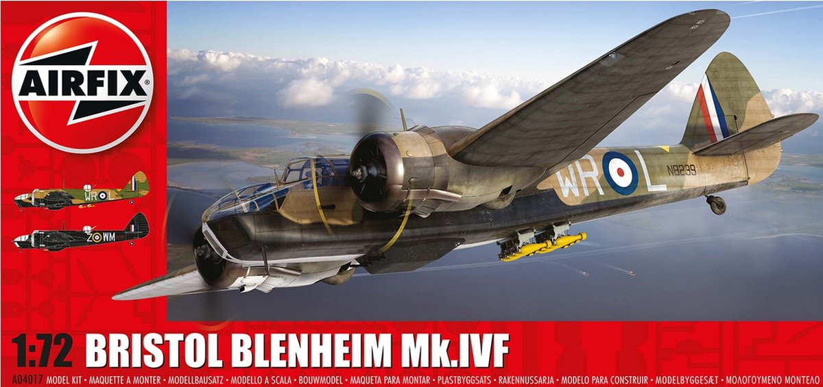 1:72 BRISTOL BLENHEIM MK.IVF (4/22) * - modelbouwsets, hobbybouwspeelgoed voor kinderen, modelverf en accessoires