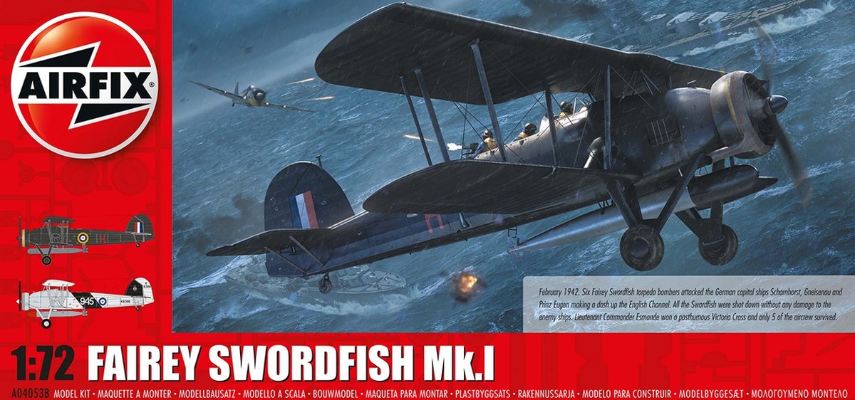 1:72 FAIREY SWORDFISH MK.I (2/22) * - modelbouwsets, hobbybouwspeelgoed voor kinderen, modelverf en accessoires