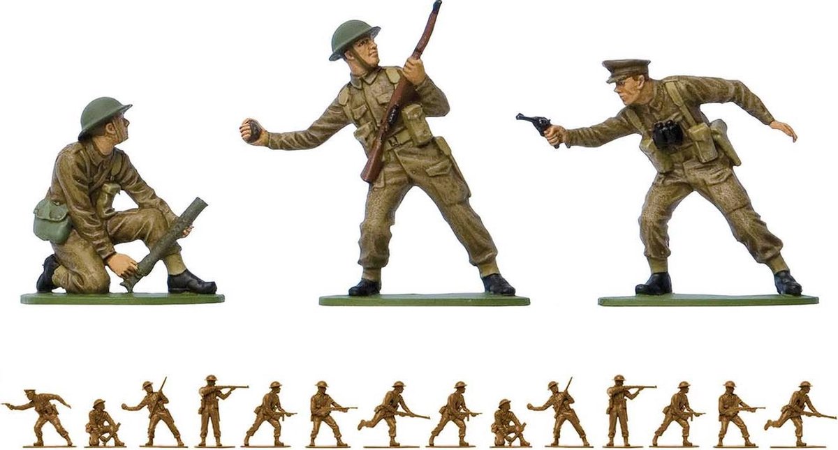 Airfix - 1/32 Wwii British Infantry (6/21) * - AF02718V - modelbouwsets, hobbybouwspeelgoed voor kinderen, modelverf en accessoires