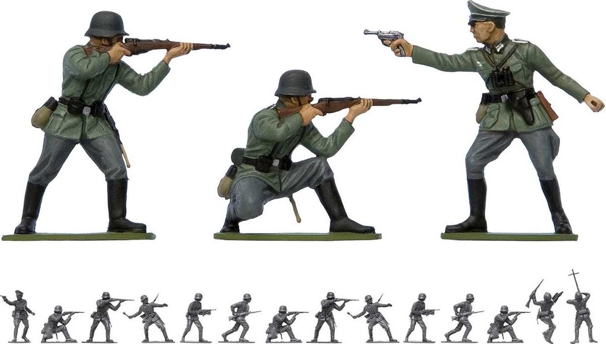 Airfix - 1/32 Wwii German Infantry (6/21) * - AF02702V - modelbouwsets, hobbybouwspeelgoed voor kinderen, modelverf en accessoires